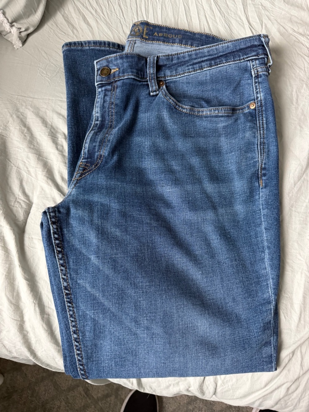 Men's Blue Denim Jeans - Classic Slim fit